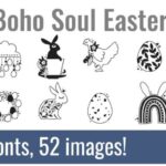 Boho Dingbats Font - Featured Image