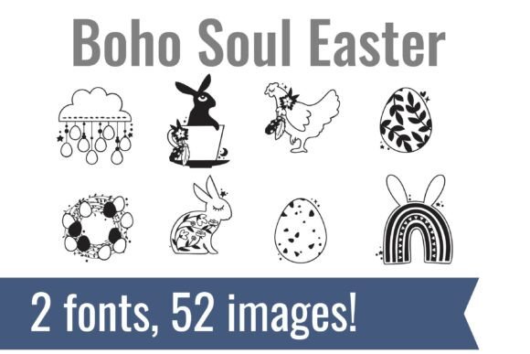 Boho Dingbats Font - Featured Image