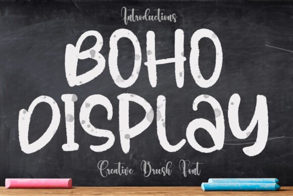 Boho Display Font - Featured Image