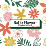 Boho Flower Font - Featured Image