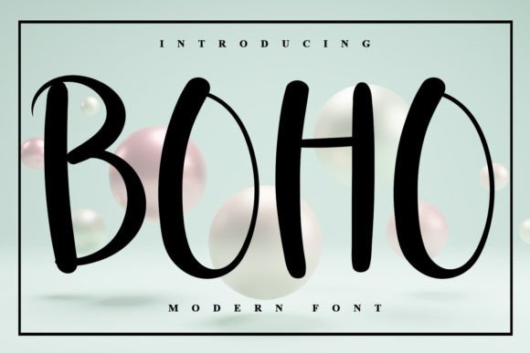 Boho Font - Featured Image