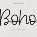 Boho Font - Featured Image