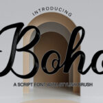 Boho Font - Featured Image
