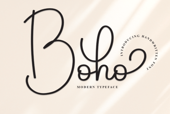 Boho Font - Featured Image