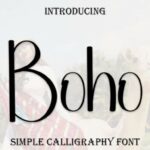 Boho Font - Featured Image