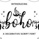 Boho Font - Featured Image