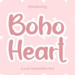 Boho Heart Font - Featured Image
