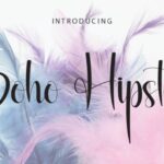 Boho Hipster Font - Featured Image