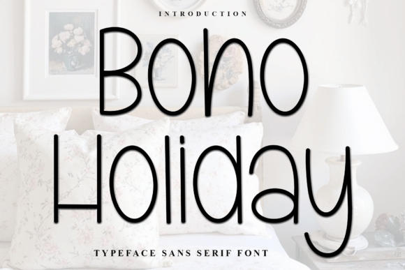 Boho Holiday Font - Featured Image