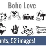 Boho Love Font - Featured Image