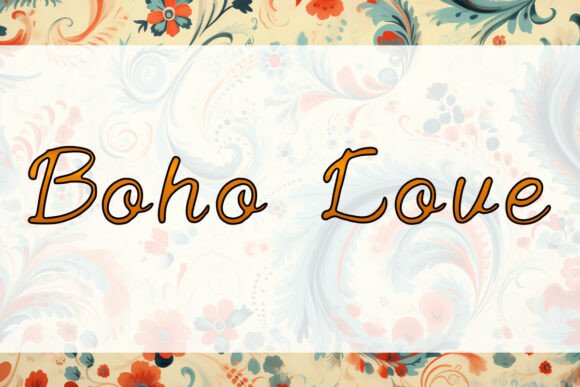 Boho Love Font - Featured Image