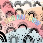 Boho Rainbow Font - Featured Image