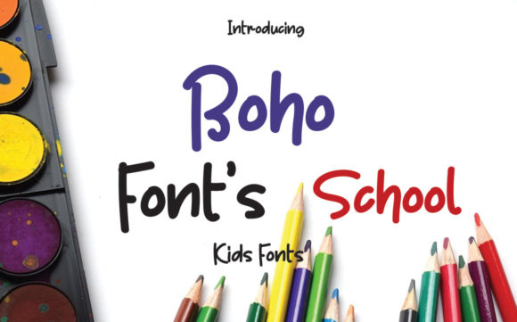 Boho School Font - Featured Image