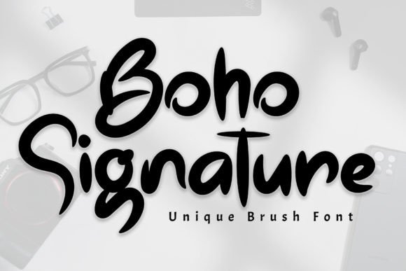 Boho Signature Font - Featured Image