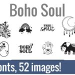 Boho Soul Dingbats Font - Featured Image