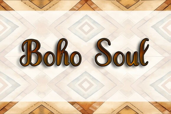 Boho Soul Font - Featured Image