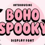 Boho Spooky Font - Featured Image