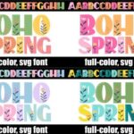 Boho Spring Bundle Font - Featured Image