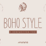 Boho Style Font - Featured Image