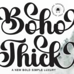 Boho Thick Font - Featured Image