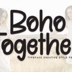 Boho Together Font - Featured Image