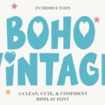 Boho Vintage Font - Featured Image