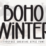 Boho Winter Font - Featured Image