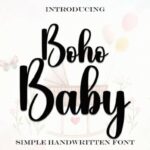 Bohobaby Font - Featured Image