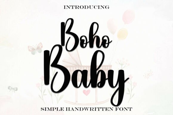 Bohobaby Font - Featured Image