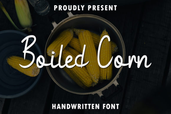 Boiled Corn Font - Featured Image