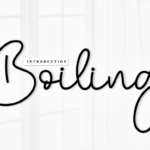 Boiling Font - Featured Image