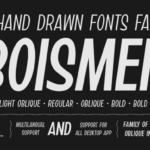 Boismen Font - Featured Image