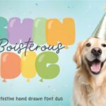 Boisterous Shindig Duo Font - Featured Image