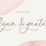 Bojan Signature Font - Featured Image