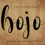 Bojo Font - Featured Image