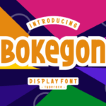 Bokegon Font - Featured Image
