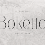 Boketto Font - Featured Image