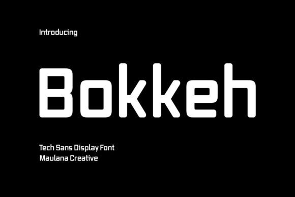 Bokkeh Font - Featured Image