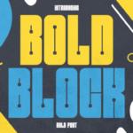 Bold Block Font - Featured Image