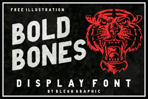Bold Bones Font - Featured Image