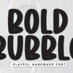 Bold Bubble Font - Featured Image