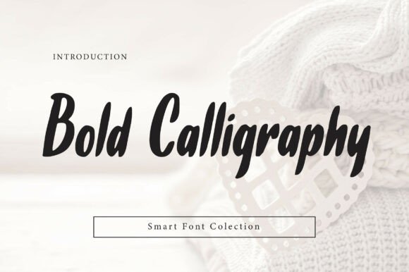 Bold Calligraphy Font - Featured Image