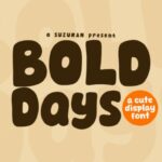 Bold Days Font - Featured Image