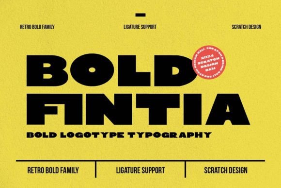 Bold Fintia Font - Featured Image