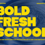 Bold Fresh School Font - Featured Image