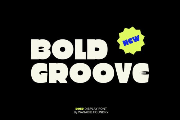 Bold Groove Font - Featured Image