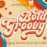 Bold Groovy Font - Featured Image