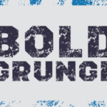 Bold Grunge Font - Featured Image