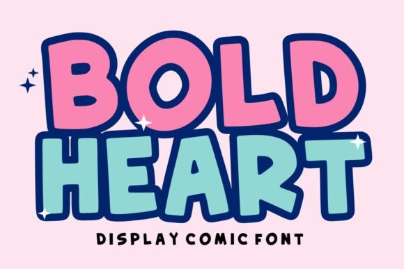 Bold Heart Font - Featured Image