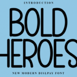 Bold Heroes Font - Featured Image
